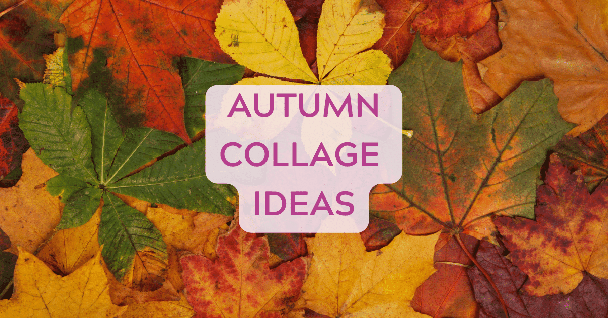 autumn collage ideas