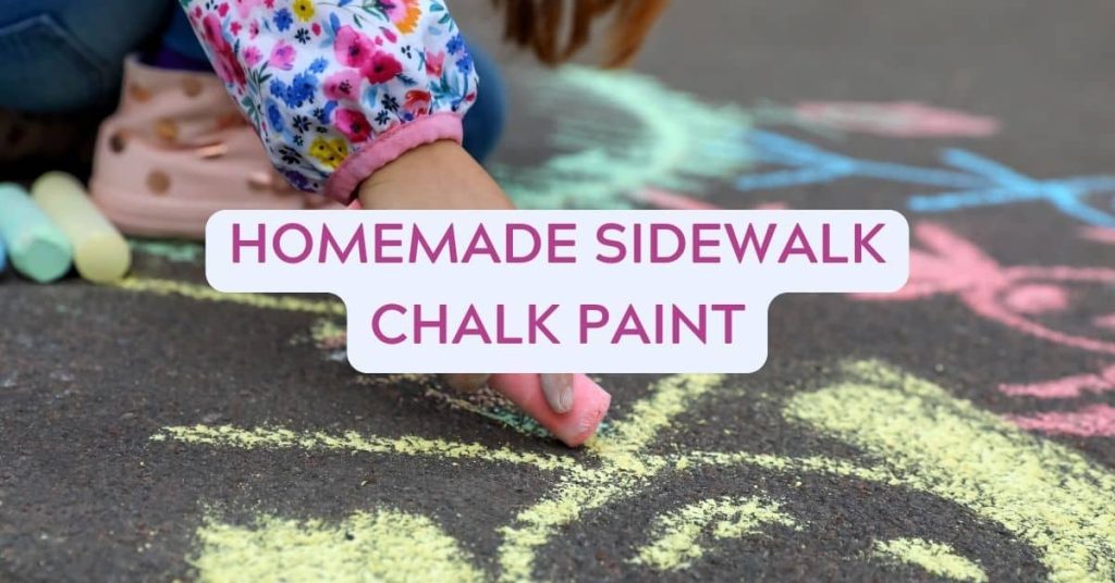 Homemade Sidewalk Chalk Paint Easy DIY Guide For Vibrant Art The Toddler Life